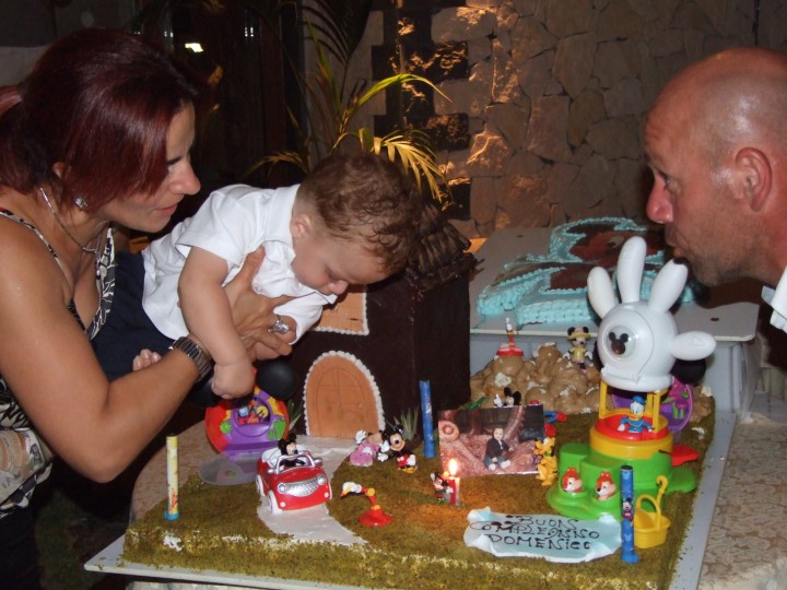 Primo Compleanno Domenico 22.07.2009